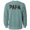 Unisex Midweight Pigment-Dyed Crewneck Sweatshirt Thumbnail