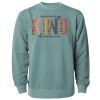 Unisex Midweight Pigment-Dyed Crewneck Sweatshirt Thumbnail