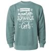 Unisex Midweight Pigment-Dyed Crewneck Sweatshirt Thumbnail