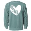 Unisex Midweight Pigment-Dyed Crewneck Sweatshirt Thumbnail