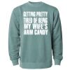 Unisex Midweight Pigment-Dyed Crewneck Sweatshirt Thumbnail