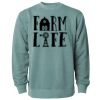 Unisex Midweight Pigment-Dyed Crewneck Sweatshirt Thumbnail