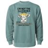 Unisex Midweight Pigment-Dyed Crewneck Sweatshirt Thumbnail