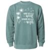 Unisex Midweight Pigment-Dyed Crewneck Sweatshirt Thumbnail