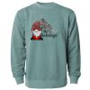 Unisex Midweight Pigment-Dyed Crewneck Sweatshirt Thumbnail
