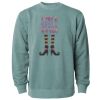 Unisex Midweight Pigment-Dyed Crewneck Sweatshirt Thumbnail
