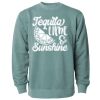 Unisex Midweight Pigment-Dyed Crewneck Sweatshirt Thumbnail