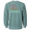 Unisex Midweight Pigment-Dyed Crewneck Sweatshirt Thumbnail