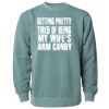 Unisex Midweight Pigment-Dyed Crewneck Sweatshirt Thumbnail