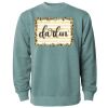 Unisex Midweight Pigment-Dyed Crewneck Sweatshirt Thumbnail