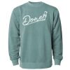 Unisex Midweight Pigment-Dyed Crewneck Sweatshirt Thumbnail