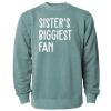 Unisex Midweight Pigment-Dyed Crewneck Sweatshirt Thumbnail