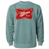 Unisex Midweight Pigment-Dyed Crewneck Sweatshirt Thumbnail