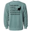Unisex Midweight Pigment-Dyed Crewneck Sweatshirt Thumbnail