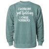 Unisex Midweight Pigment-Dyed Crewneck Sweatshirt Thumbnail