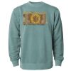 Unisex Midweight Pigment-Dyed Crewneck Sweatshirt Thumbnail