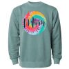 Unisex Midweight Pigment-Dyed Crewneck Sweatshirt Thumbnail