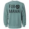 Unisex Midweight Pigment-Dyed Crewneck Sweatshirt Thumbnail