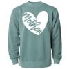 Unisex Midweight Pigment-Dyed Crewneck Sweatshirt Thumbnail