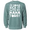 Unisex Midweight Pigment-Dyed Crewneck Sweatshirt Thumbnail