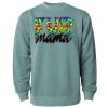 Unisex Midweight Pigment-Dyed Crewneck Sweatshirt Thumbnail