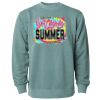 Unisex Midweight Pigment-Dyed Crewneck Sweatshirt Thumbnail