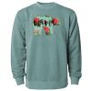 Unisex Midweight Pigment-Dyed Crewneck Sweatshirt Thumbnail