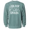 Unisex Midweight Pigment-Dyed Crewneck Sweatshirt Thumbnail