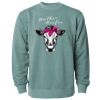 Unisex Midweight Pigment-Dyed Crewneck Sweatshirt Thumbnail