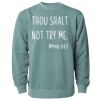 Unisex Midweight Pigment-Dyed Crewneck Sweatshirt Thumbnail