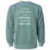 Unisex Midweight Pigment-Dyed Crewneck Sweatshirt Thumbnail