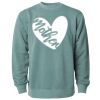Unisex Midweight Pigment-Dyed Crewneck Sweatshirt Thumbnail