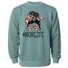 Unisex Midweight Pigment-Dyed Crewneck Sweatshirt Thumbnail
