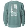 Unisex Midweight Pigment-Dyed Crewneck Sweatshirt Thumbnail