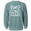 Unisex Midweight Pigment-Dyed Crewneck Sweatshirt Thumbnail