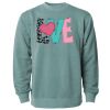 Unisex Midweight Pigment-Dyed Crewneck Sweatshirt Thumbnail