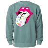 Unisex Midweight Pigment-Dyed Crewneck Sweatshirt Thumbnail