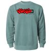 Unisex Midweight Pigment-Dyed Crewneck Sweatshirt Thumbnail