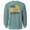 Unisex Midweight Pigment-Dyed Crewneck Sweatshirt Thumbnail