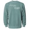 Unisex Midweight Pigment-Dyed Crewneck Sweatshirt Thumbnail