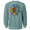 Unisex Midweight Pigment-Dyed Crewneck Sweatshirt Thumbnail