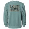 Unisex Midweight Pigment-Dyed Crewneck Sweatshirt Thumbnail
