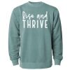 Unisex Midweight Pigment-Dyed Crewneck Sweatshirt Thumbnail