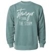 Unisex Midweight Pigment-Dyed Crewneck Sweatshirt Thumbnail