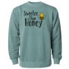 Unisex Midweight Pigment-Dyed Crewneck Sweatshirt Thumbnail