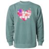 Unisex Midweight Pigment-Dyed Crewneck Sweatshirt Thumbnail