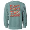 Unisex Midweight Pigment-Dyed Crewneck Sweatshirt Thumbnail