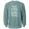 Unisex Midweight Pigment-Dyed Crewneck Sweatshirt Thumbnail
