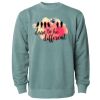 Unisex Midweight Pigment-Dyed Crewneck Sweatshirt Thumbnail