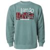 Unisex Midweight Pigment-Dyed Crewneck Sweatshirt Thumbnail